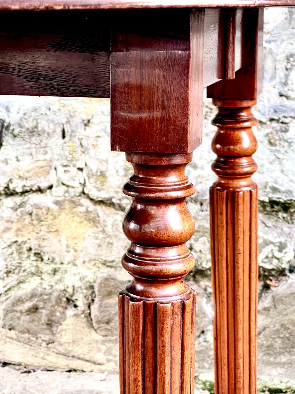 A William IV Mahogany Small Extending Dining Table View VIII