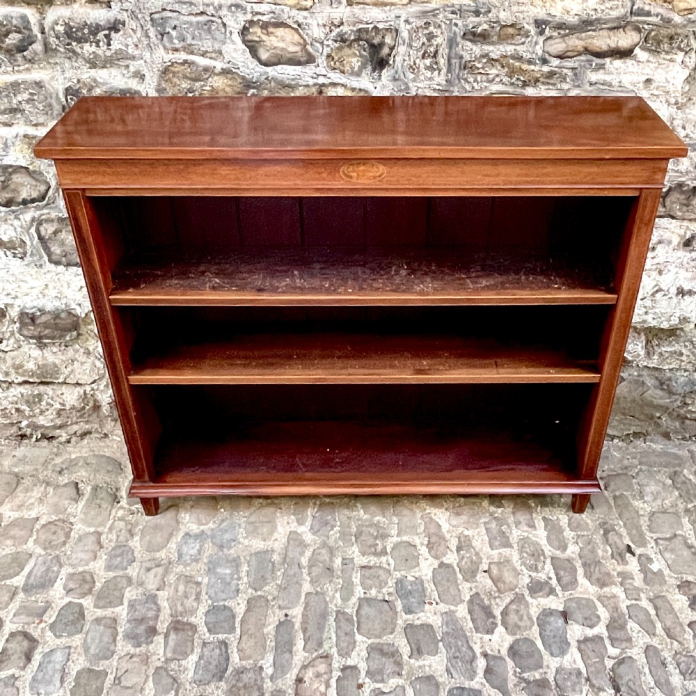 An Edwardian Mahogany Bookcase View IV