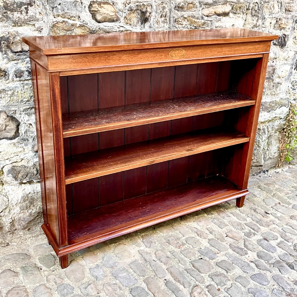 An Edwardian Mahogany Bookcase View VI