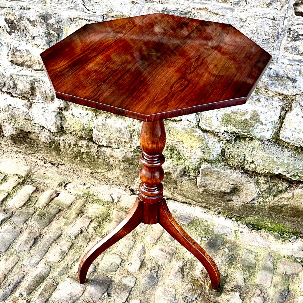 A George IV rosewood wine table 