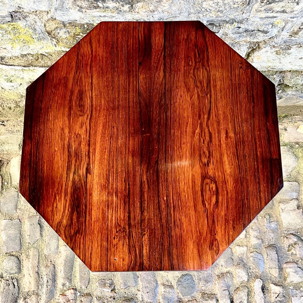 A George IV rosewood wine table  View V