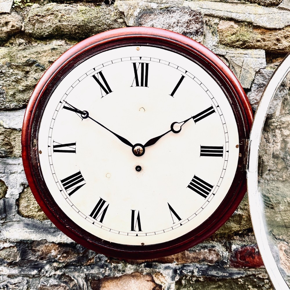 A William IV Mahogany Wall Clock View II