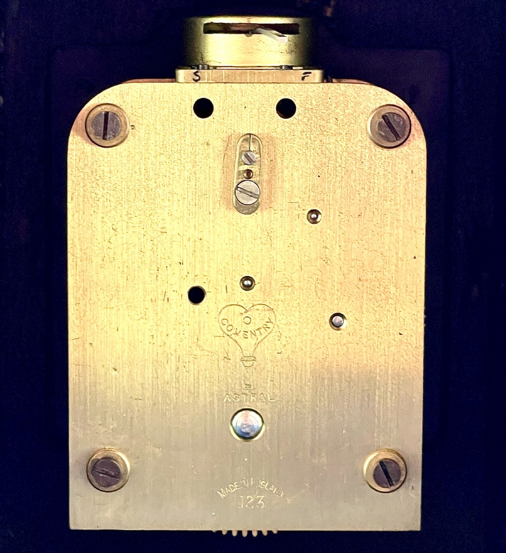 An Early 20th Century Chinoiserie Mantel Clock Timepiece View VII