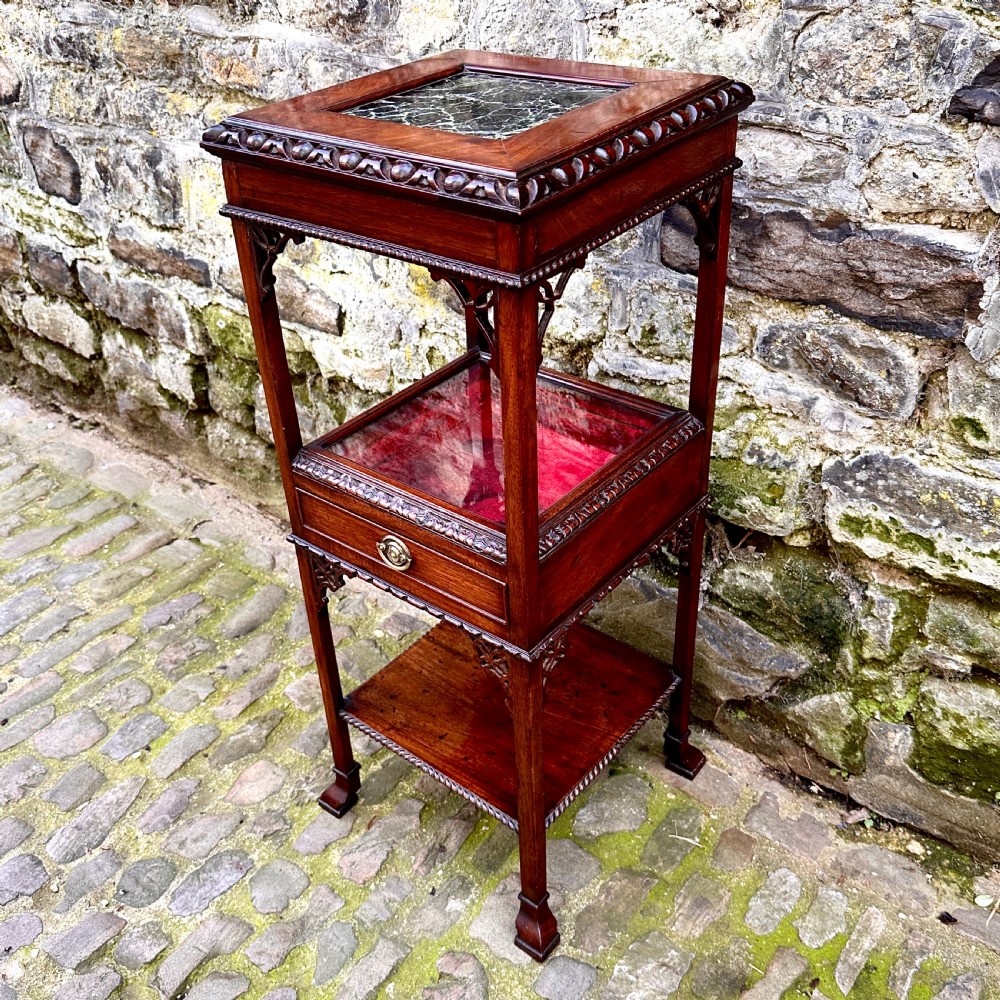 A Late 19th Century Mahogany Whatnot View III