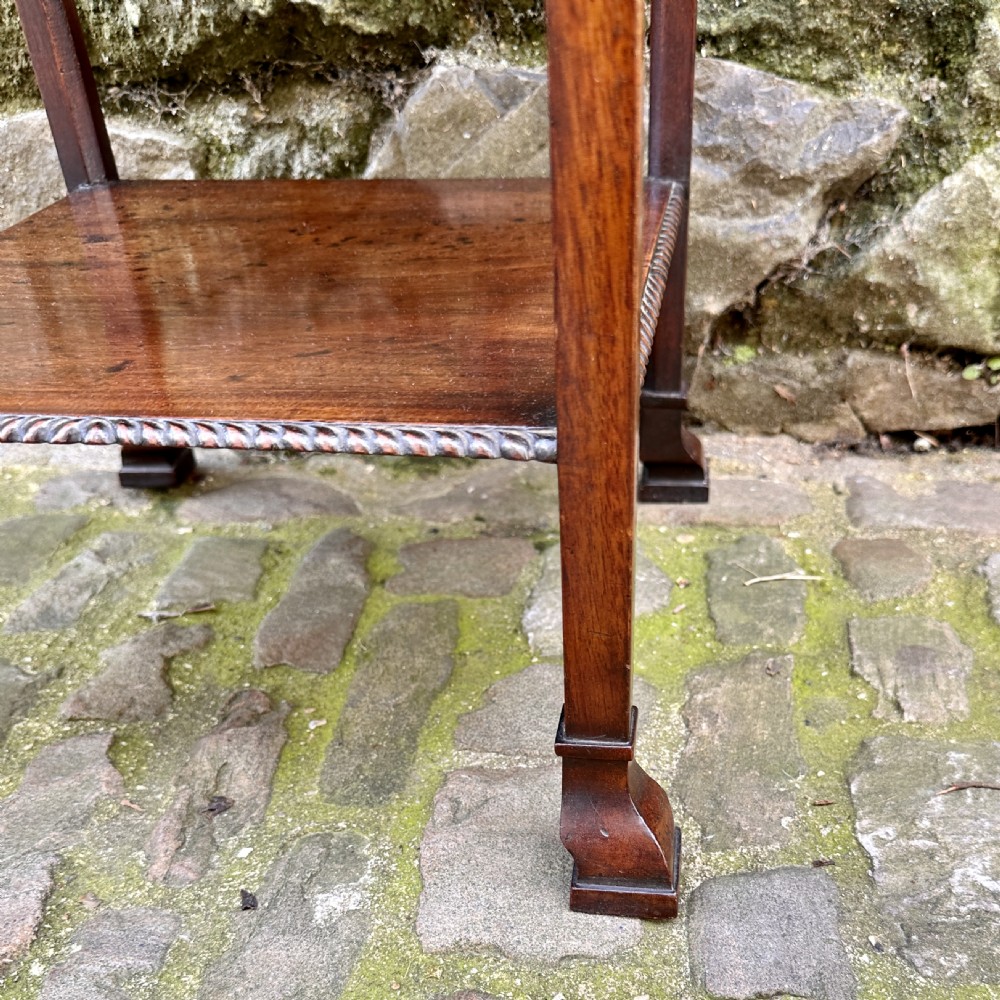 A Late 19th Century Mahogany Whatnot View VII