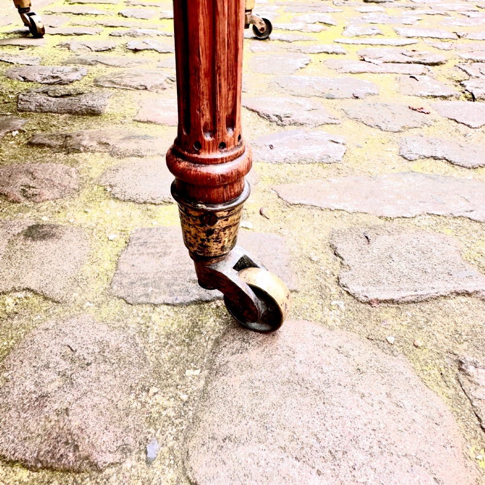 A Victorian Oak Two Tier Side Table View VI