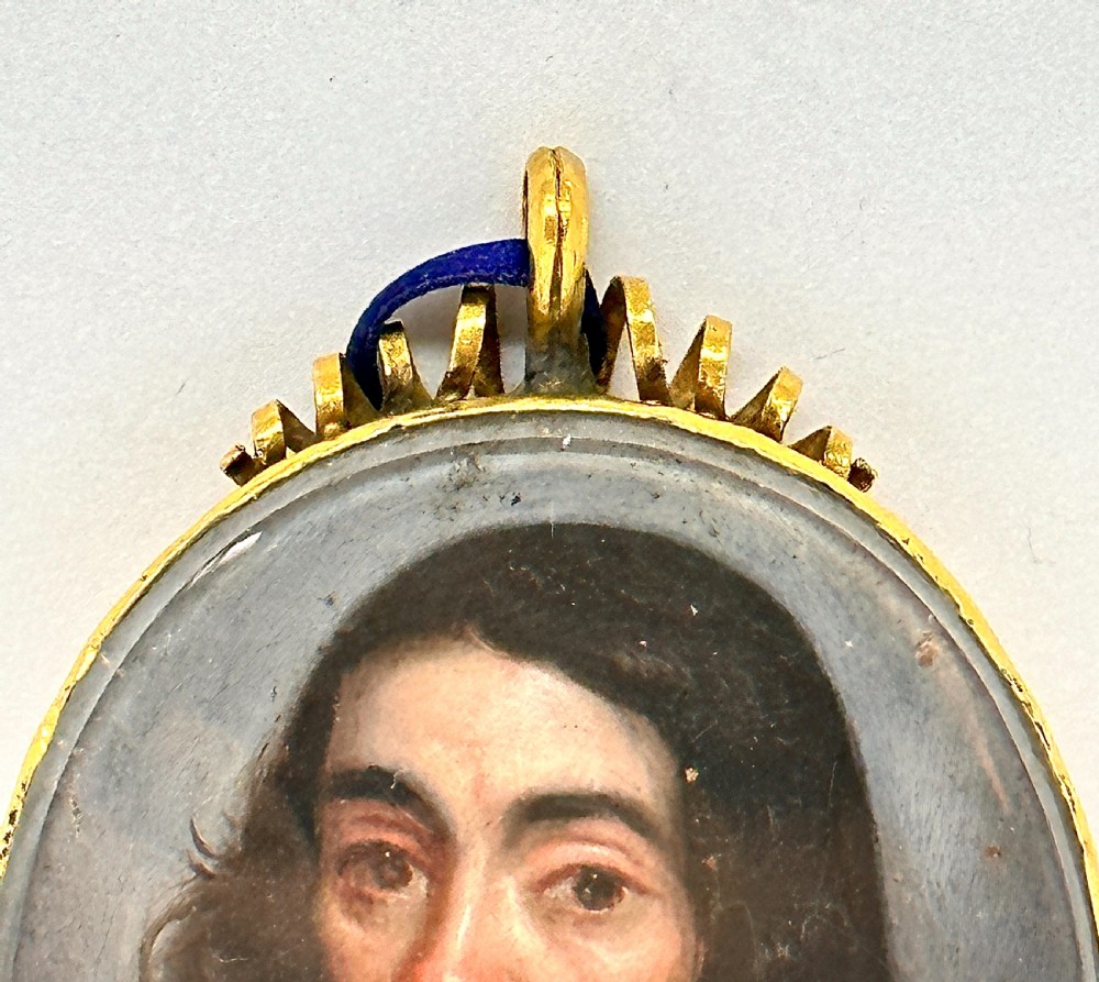 A Mid 17th Century Dutch Portrait Miniature View II
