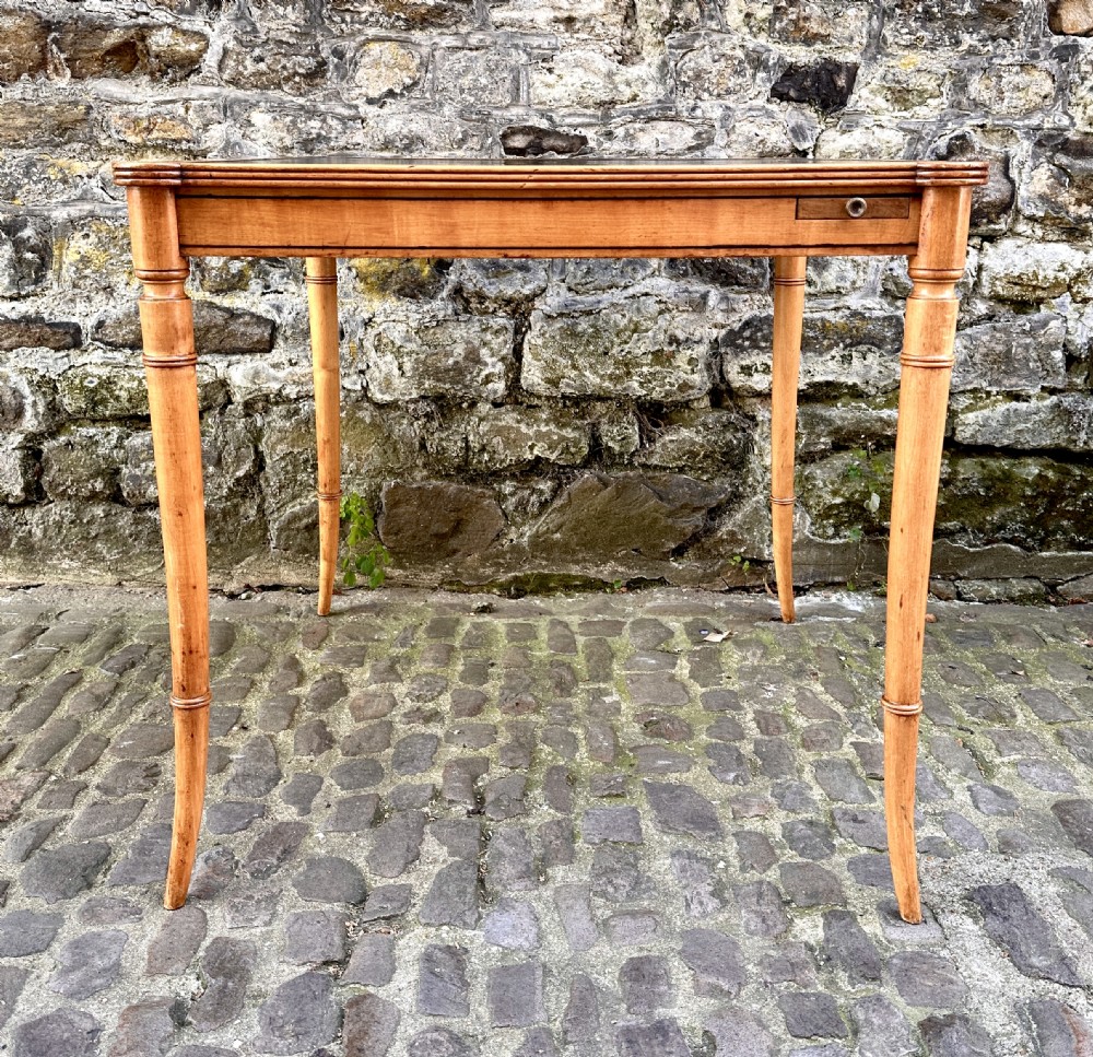A Late Victorian Maple Card Table View VII