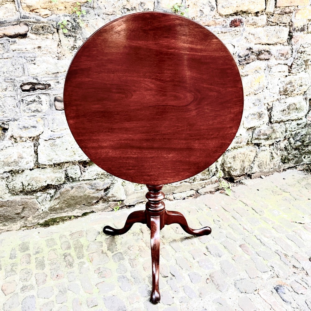A Superb George III Mahogany Supper Table View III
