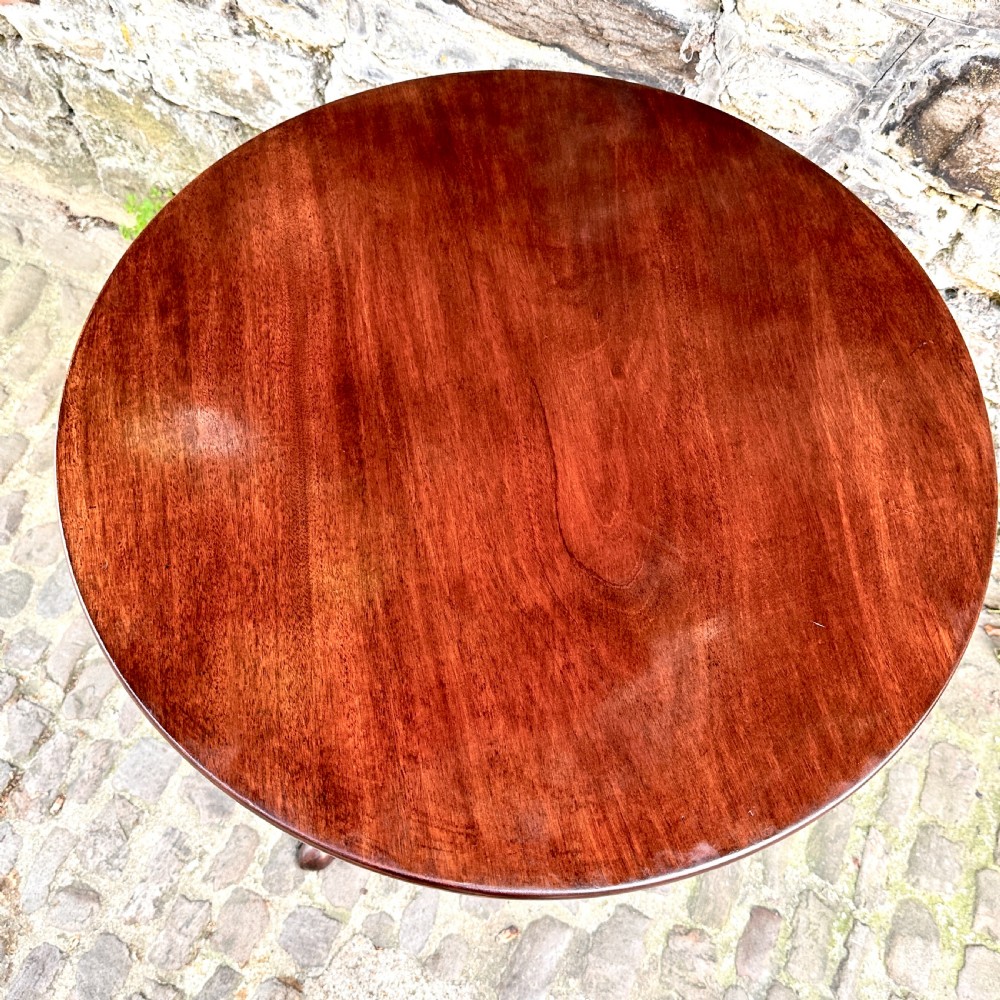 A Superb George III Mahogany Supper Table View V