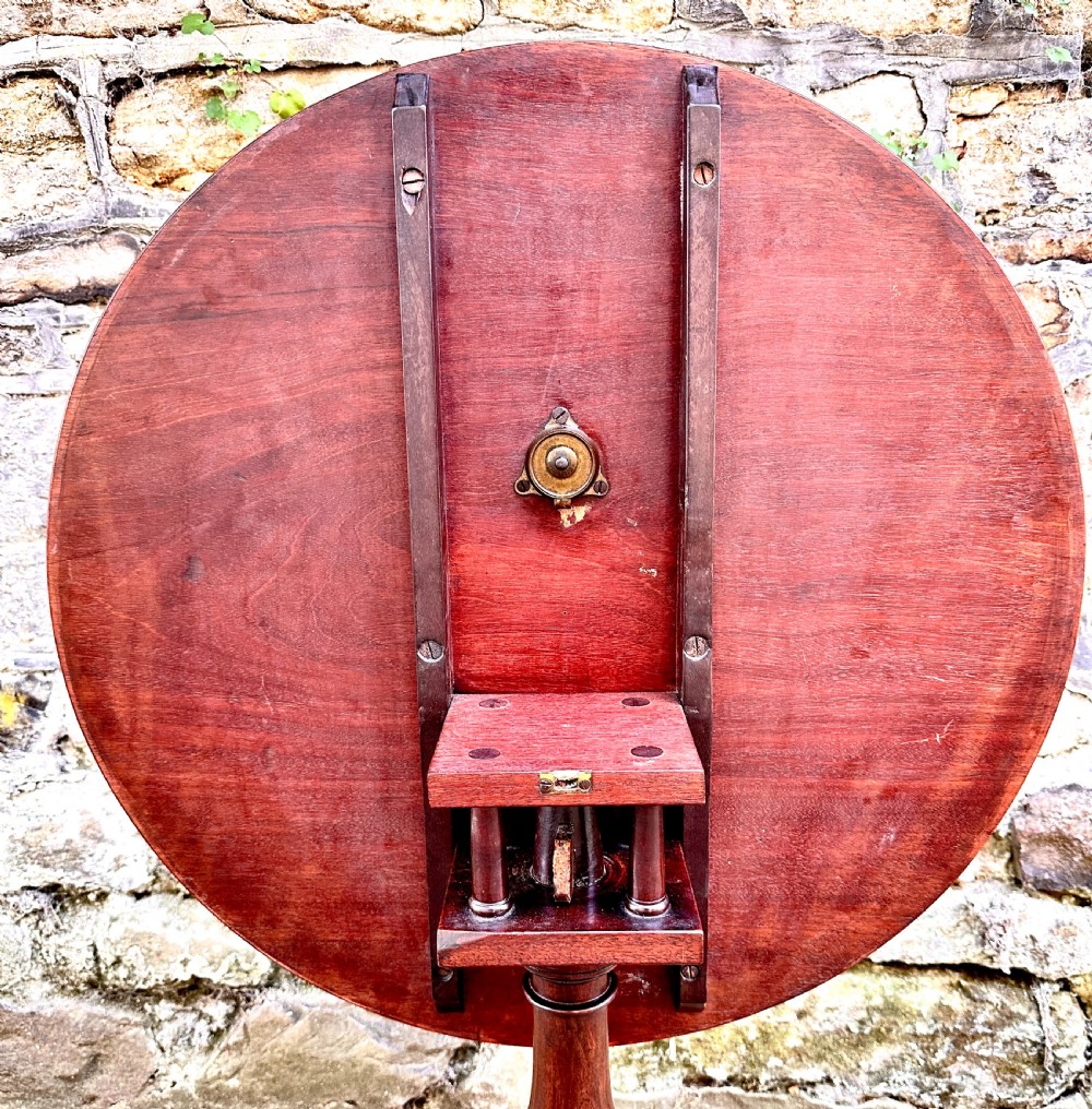 A Superb George III Mahogany Supper Table View VII