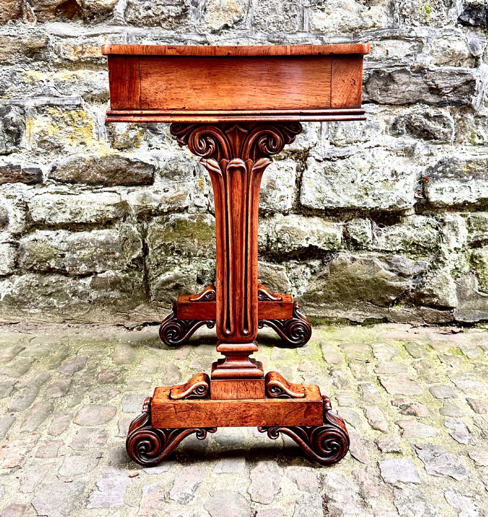 A George IV Rosewood Side Table View VII