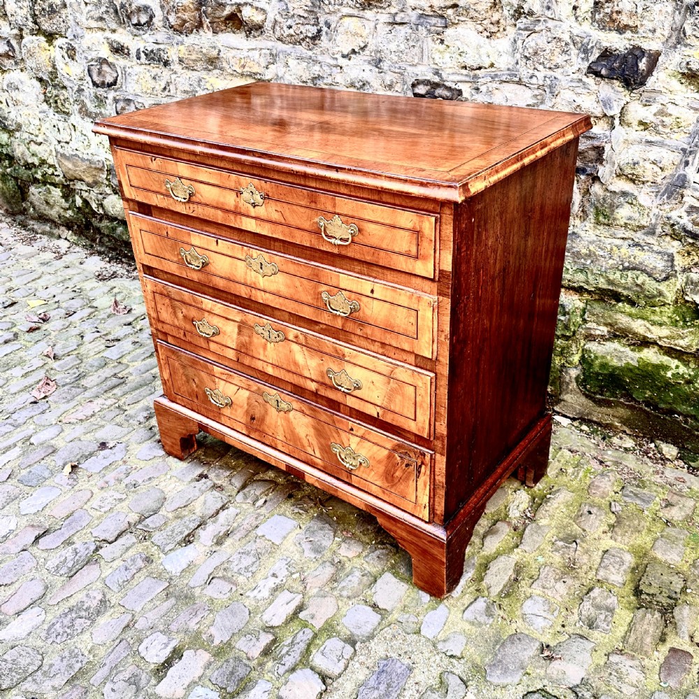 A George II Walnut Chest of Drawers View IV
