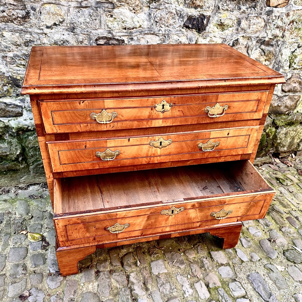 A George II Walnut Chest of Drawers View VII