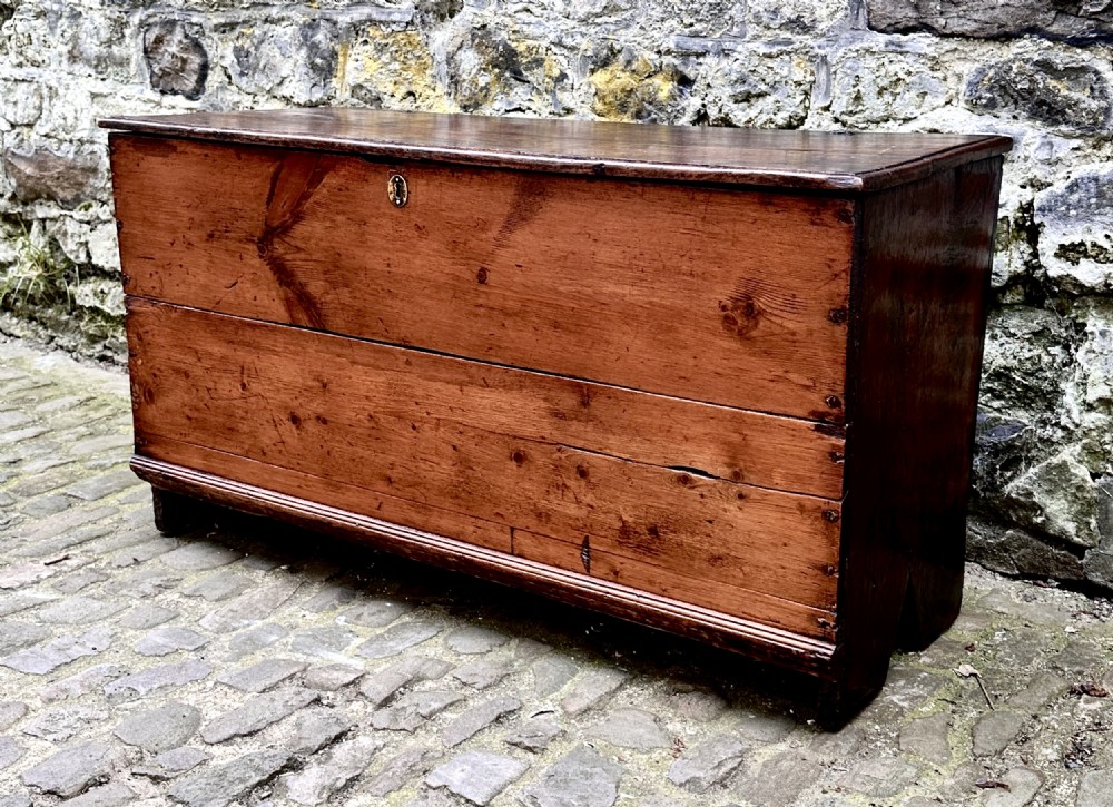 A Georgian Oak and Pine Coffer View II