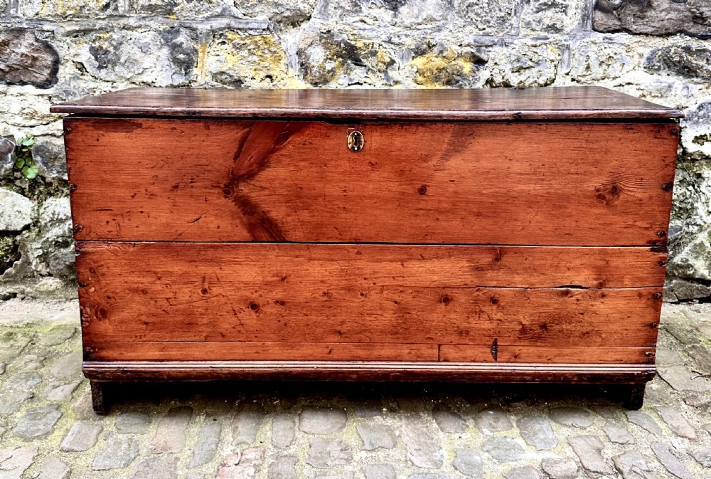 A Georgian Oak and Pine Coffer View III