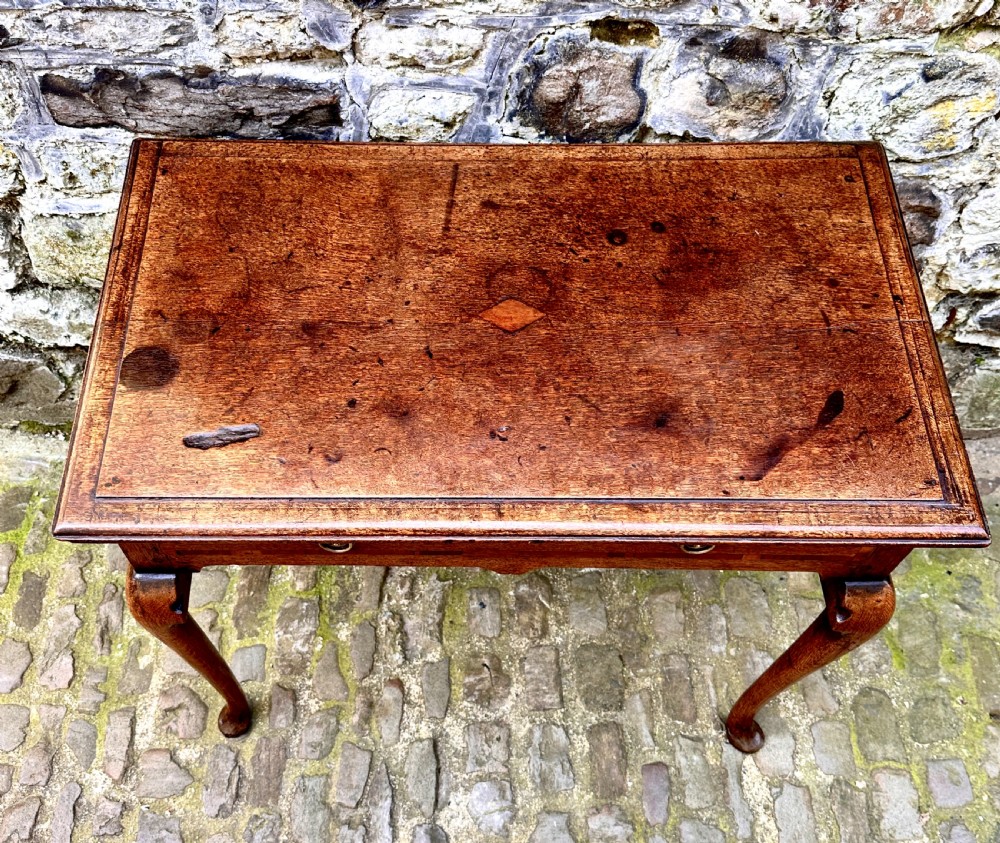 A Georgian Oak Side Table View IV