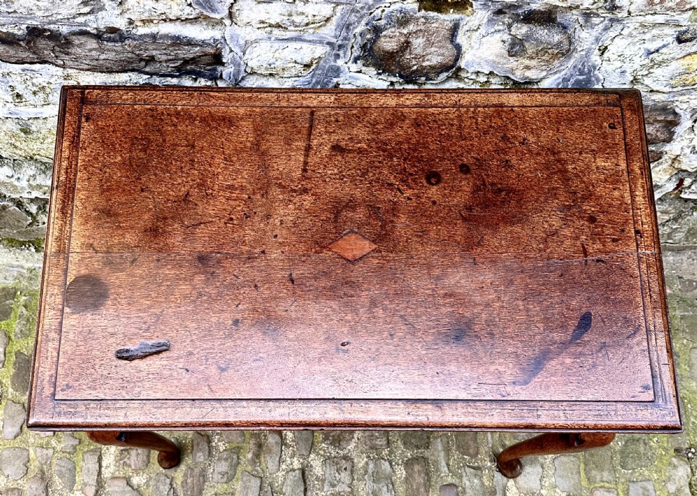 A Georgian Oak Side Table View V
