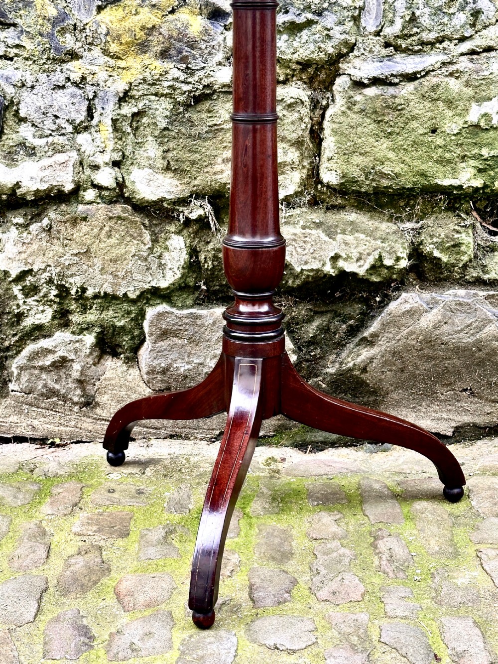 A Fine Regency Mahogany Tripod Wine Table View III