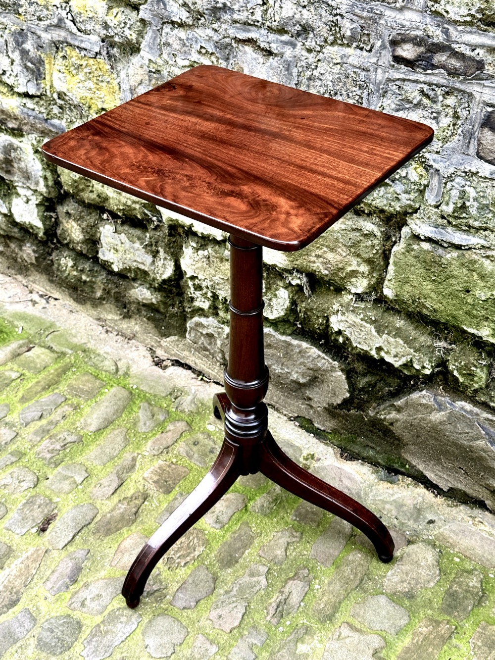 A Fine Regency Mahogany Tripod Wine Table View V
