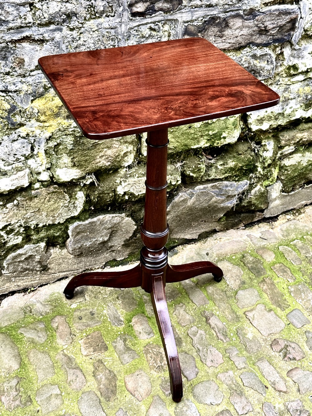 A Fine Regency Mahogany Tripod Wine Table View VI