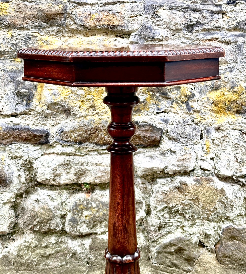 A George IV Mahogany Lamp Table View V