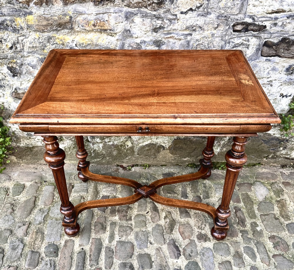 A Second Empire Walnut Side Table