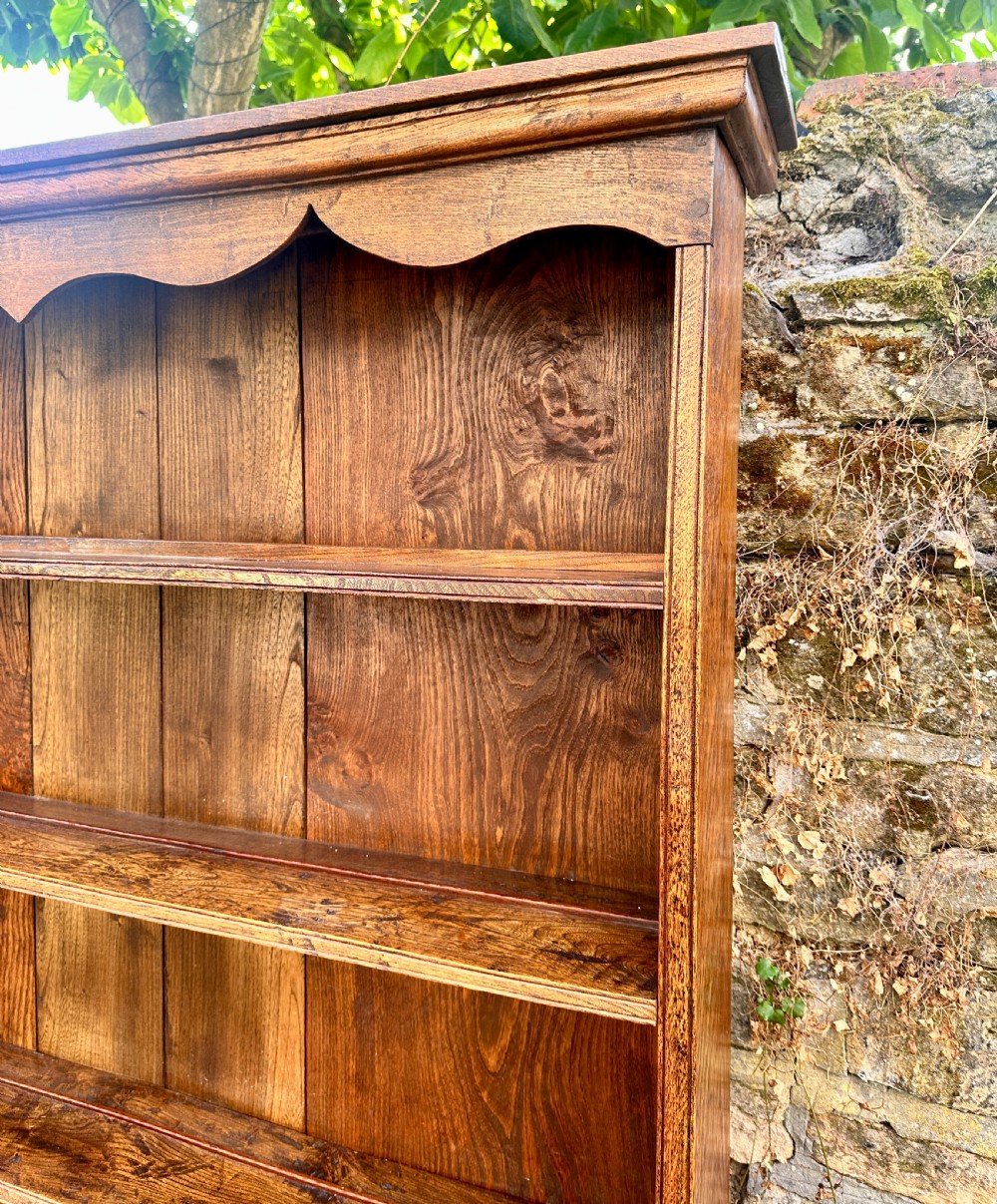 A George III Oak and Chestnut Dresser View VIII