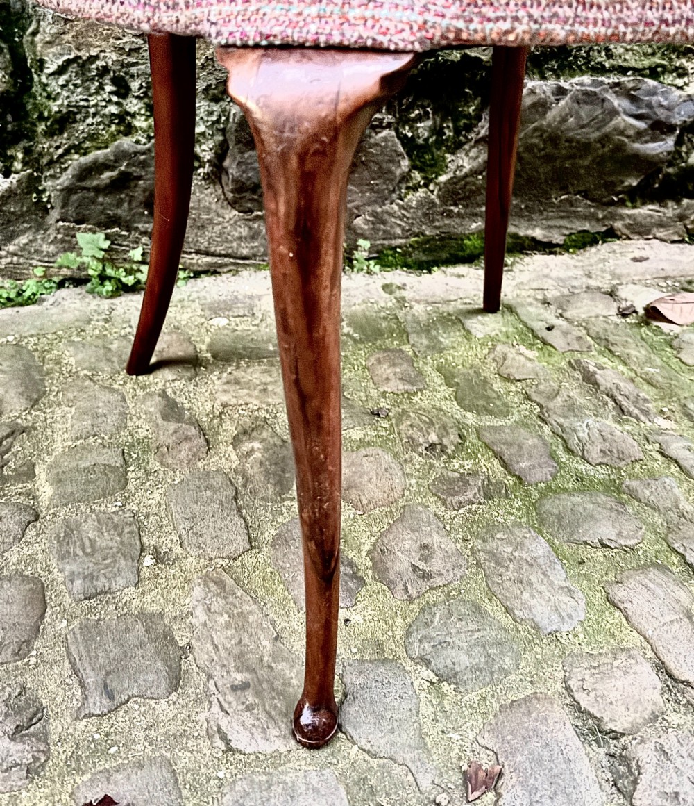 A Small Regency Rosewood Desk Chair View III