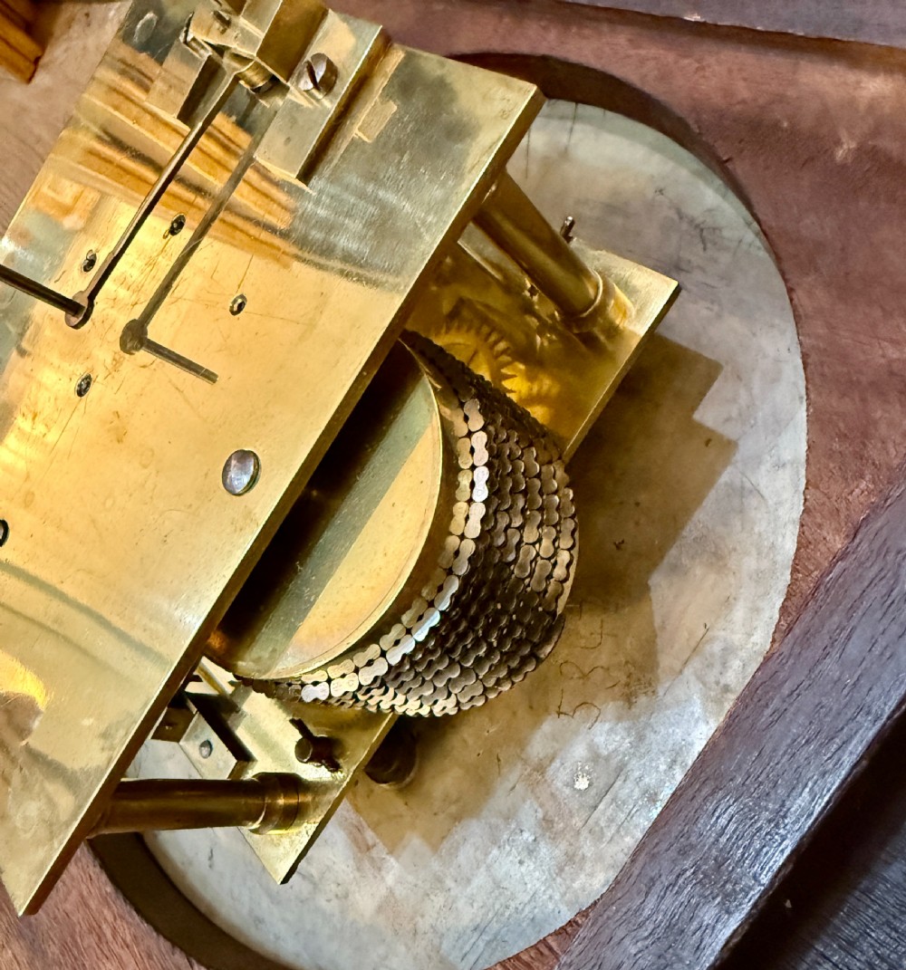 A Mid Victorian Drop Dial Wall Clock View IV