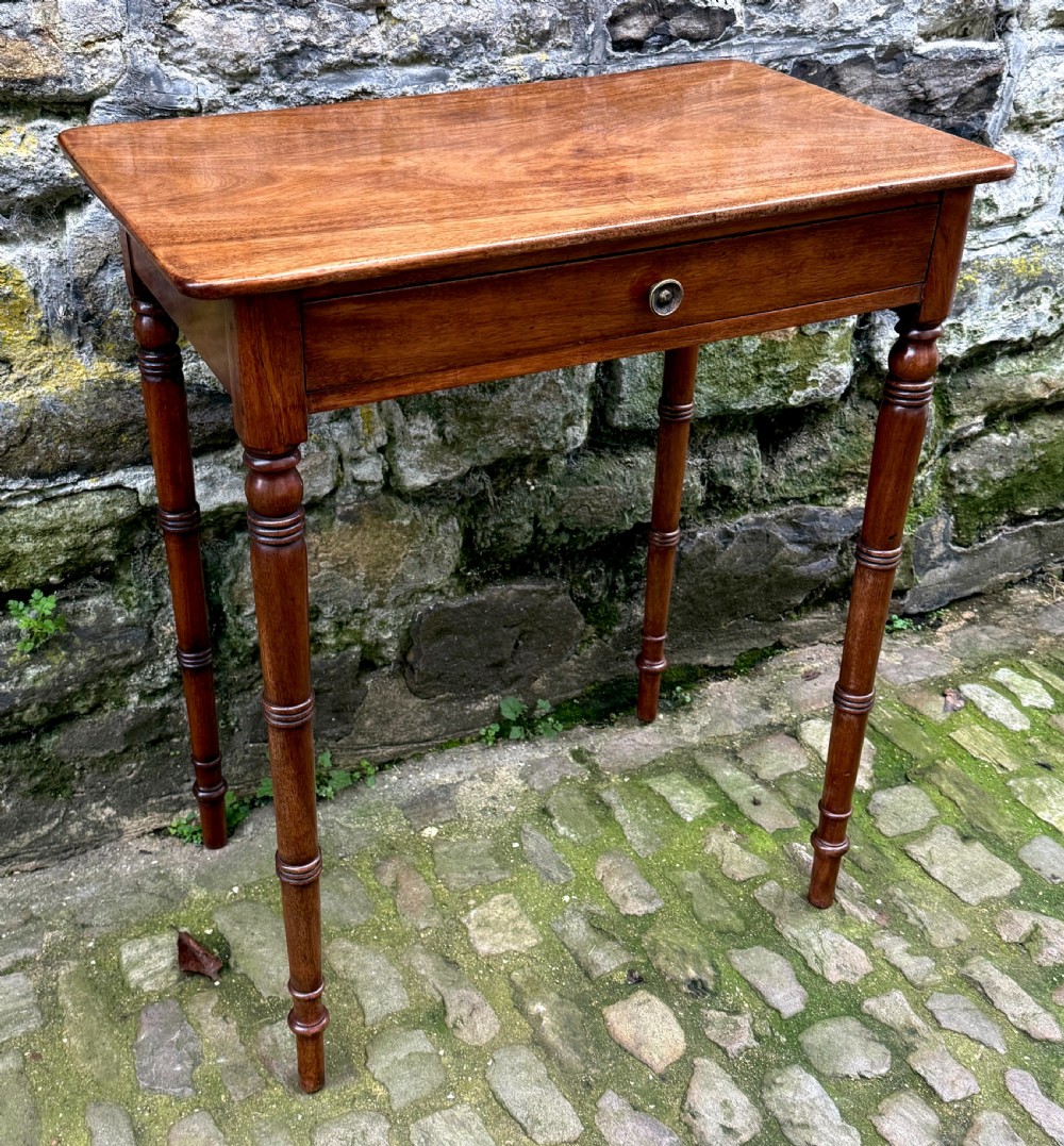A George IV Mahogany Side Table View IV