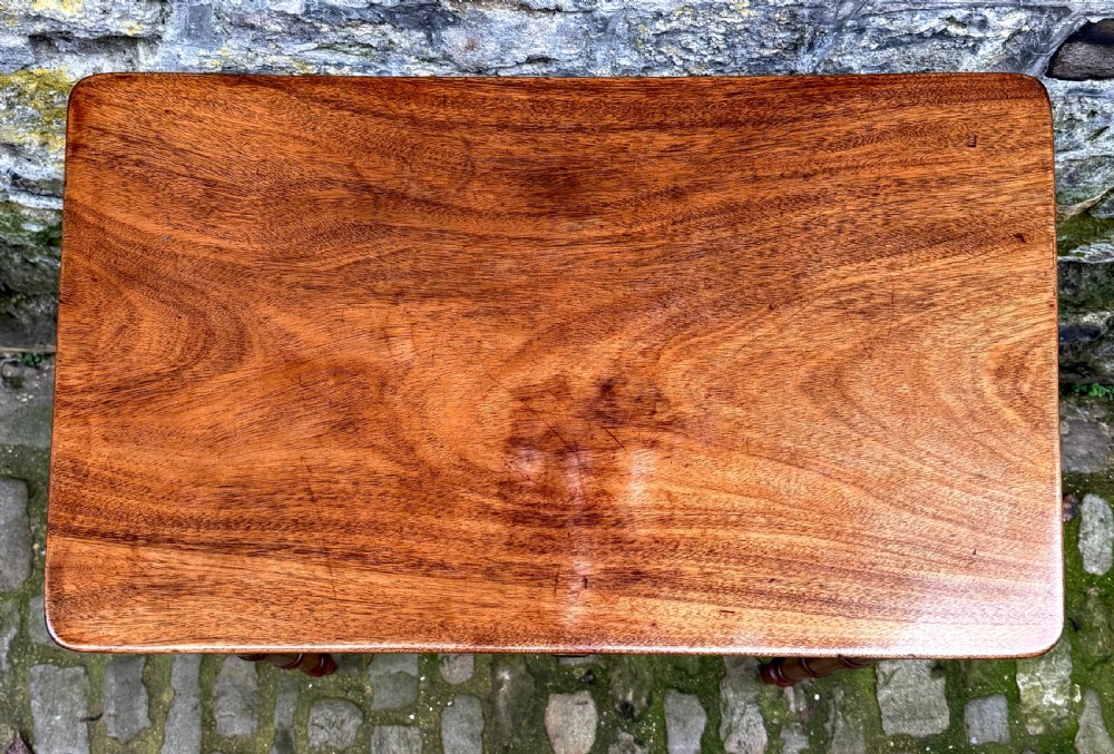 A George IV Mahogany Side Table View V