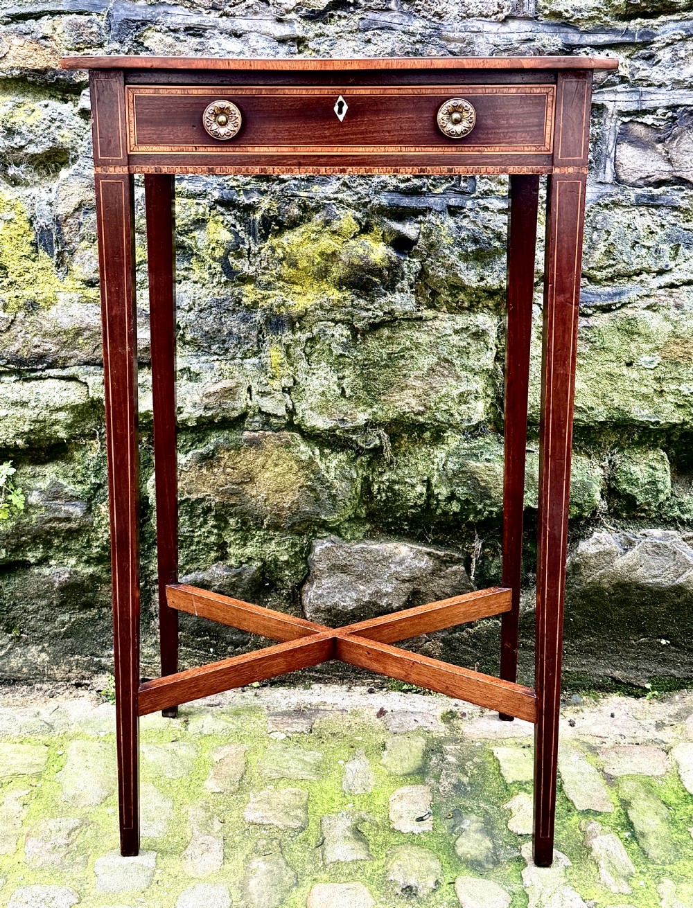 A Small George III Mahogany Side Table View II