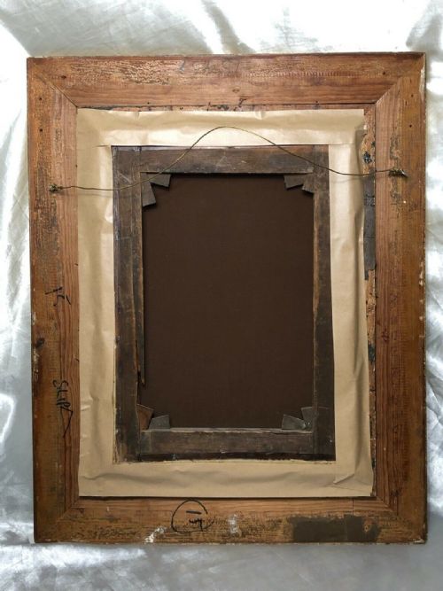 VICTORIAN OIL PAINTING CAVALIER ROUNDHEAD HORSEBACK SWORD SKIRMISH - ADDITIONAL PHOTO 6