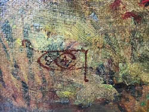 VICTORIAN OIL PAINTING CAVALIER ROUNDHEAD HORSEBACK SWORD SKIRMISH - ADDITIONAL PHOTO 8