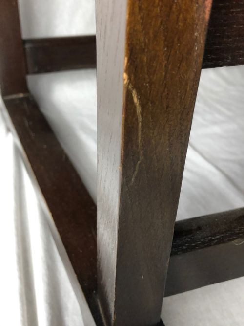 ADOLF LOOS VIENNA FIRESIDE LEATHER ARMCHAIR SECESSIONIST OAK C1930 - ADDITIONAL PHOTO 17