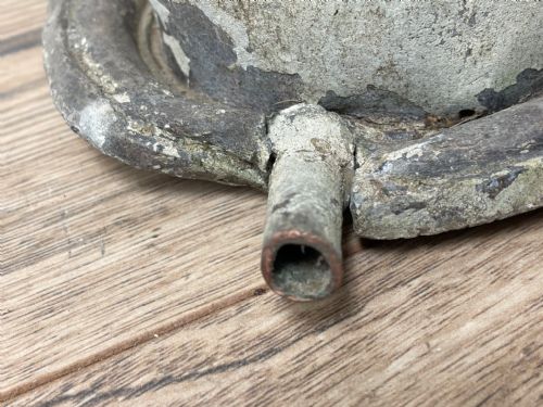 19TH CENTURY FRENCH GARDEN FOUNTAIN SPOUT LEAD LADY THE FISHERWOMAN - ADDITIONAL PHOTO 19