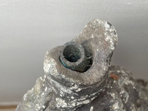 19TH CENTURY FRENCH GARDEN FOUNTAIN SPOUT LEAD LADY THE FISHERWOMAN - ADDITIONAL PHOTO 23