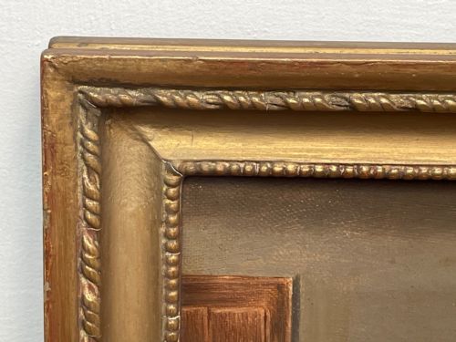 fig 2.  19th Century Oil Painting Horse In Stable By Edwin Loder 1827-1885