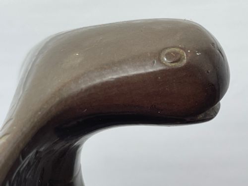 ART DECO EARLY 20TH CENTURY BRONZE SNAKE COBRA FORM SCULPTURE - ADDITIONAL PHOTO 18