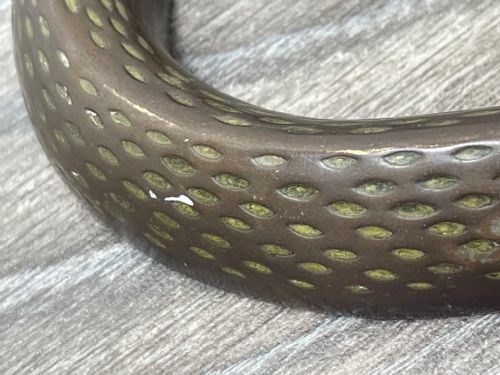 ART DECO EARLY 20TH CENTURY BRONZE SNAKE COBRA FORM SCULPTURE - ADDITIONAL PHOTO 27