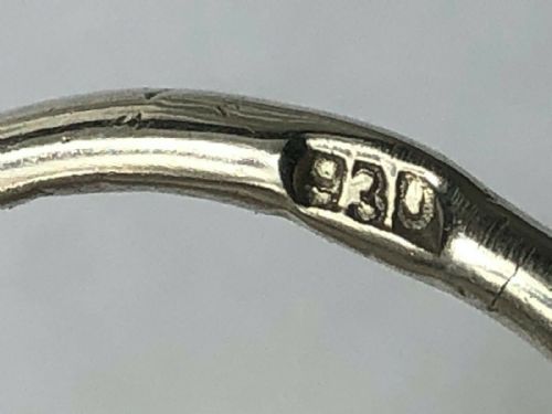VICTORIAN STERLING SILVER COW CREAMER MAKER WILLIAM MOERING - ADDITIONAL PHOTO 5