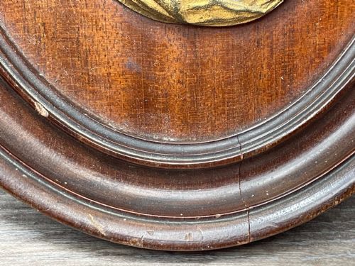 PAIR 19TH CENTURY GILDED BRONZE ALEXANDER NAPOLEON CAMEO PLAQUES - ADDITIONAL PHOTO 18