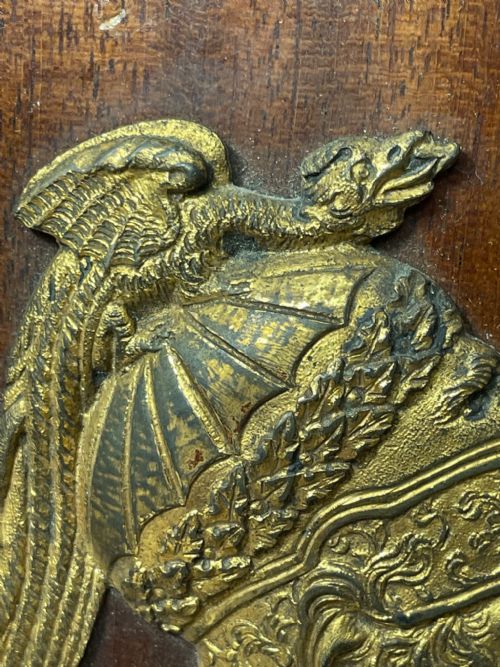 PAIR 19TH CENTURY GILDED BRONZE ALEXANDER NAPOLEON CAMEO PLAQUES - ADDITIONAL PHOTO 27