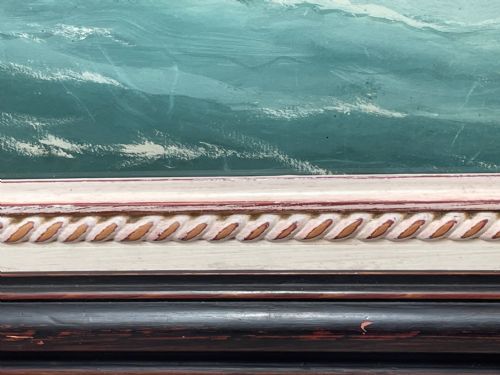 SEASCAPE WATERCOLOUR SHIP CHAMPION OF THE SEAS FROM BLACK BALL LINE - ADDITIONAL PHOTO 5