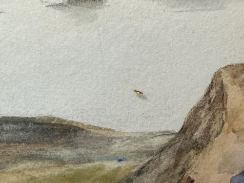 19TH CENTURY WATERCOLOUR LOCH KISHORN BY WILLIAM LEIGHTON LEITCH - ADDITIONAL PHOTO 20