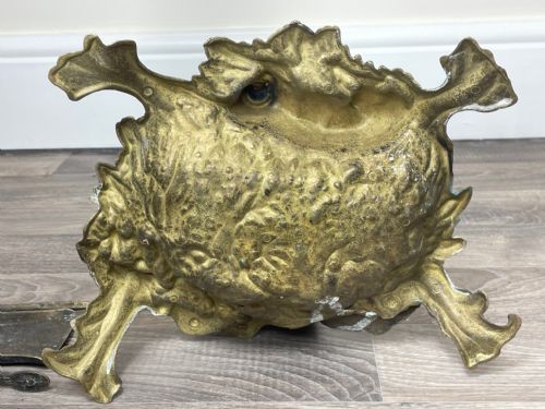 VICTORIAN BRASS SPORTING HUNTING DOG FIRE COMPANION SET - ADDITIONAL PHOTO 22
