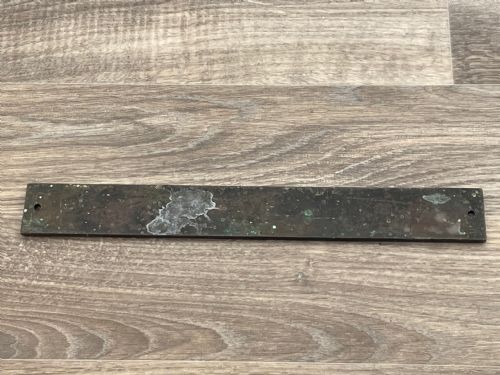 ARCHITECTURAL BRONZE GARDEN PLAQUE SIGN PLEASE CLOSE THE GATE - ADDITIONAL PHOTO 15