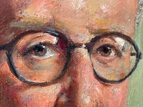 BRITISH PORTRAIT CIVIC MAYOR OIL PAINTING BY HARRY MAUDE JONAS - ADDITIONAL PHOTO 23