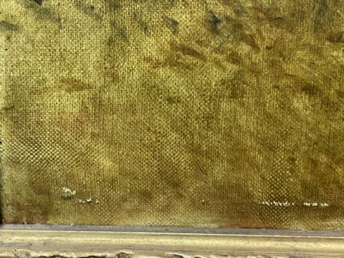 19TH CENTURY OIL PAINTING BAY HUNTER HORSE BY CLAUDE LORRAINE FERNELEY - ADDITIONAL PHOTO 27